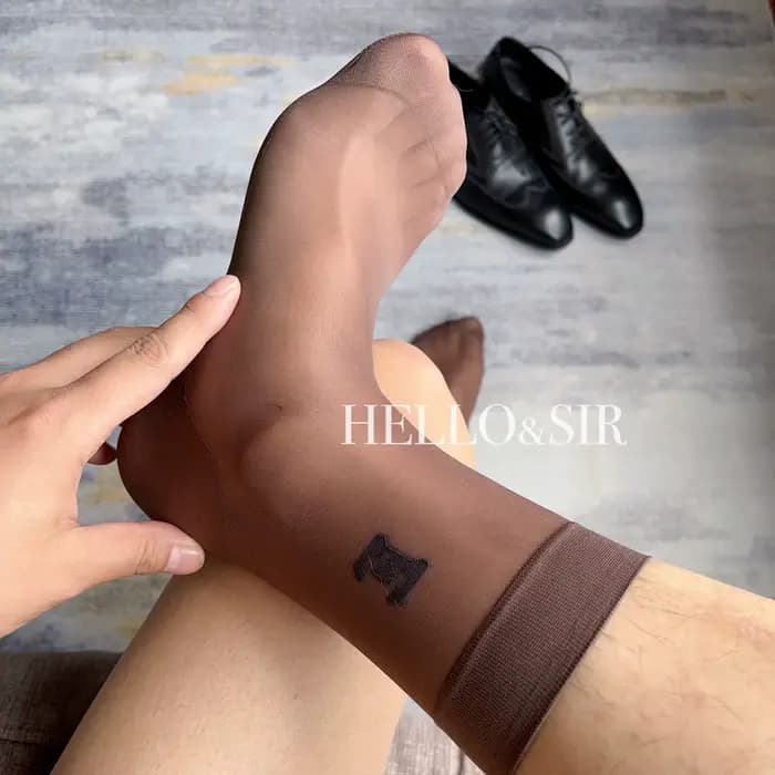 Personnage E Lettre E Chaussettes en dentelle Dressing chaud