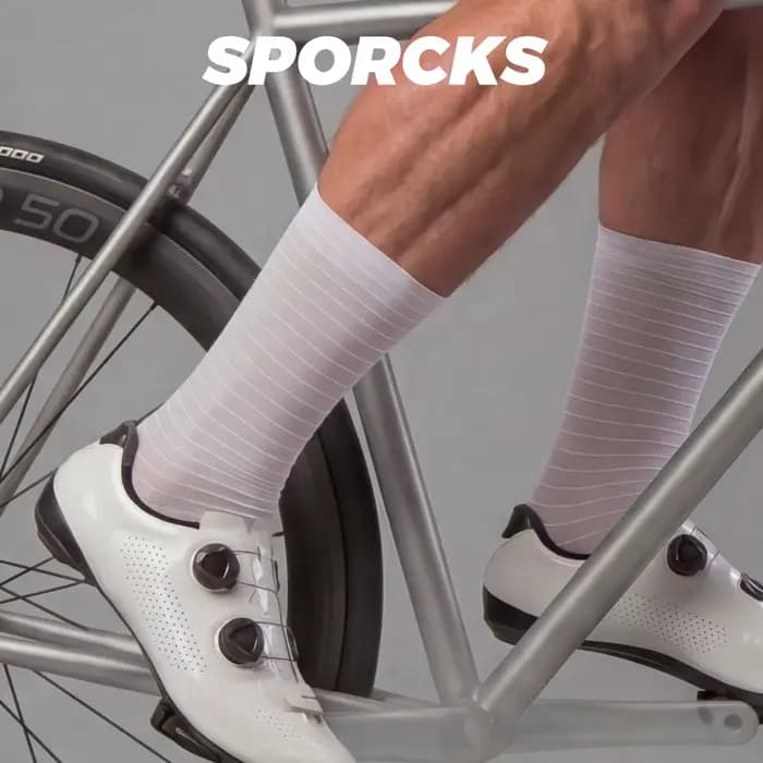 Chaussettes de cyclisme aérodynamiques Aero