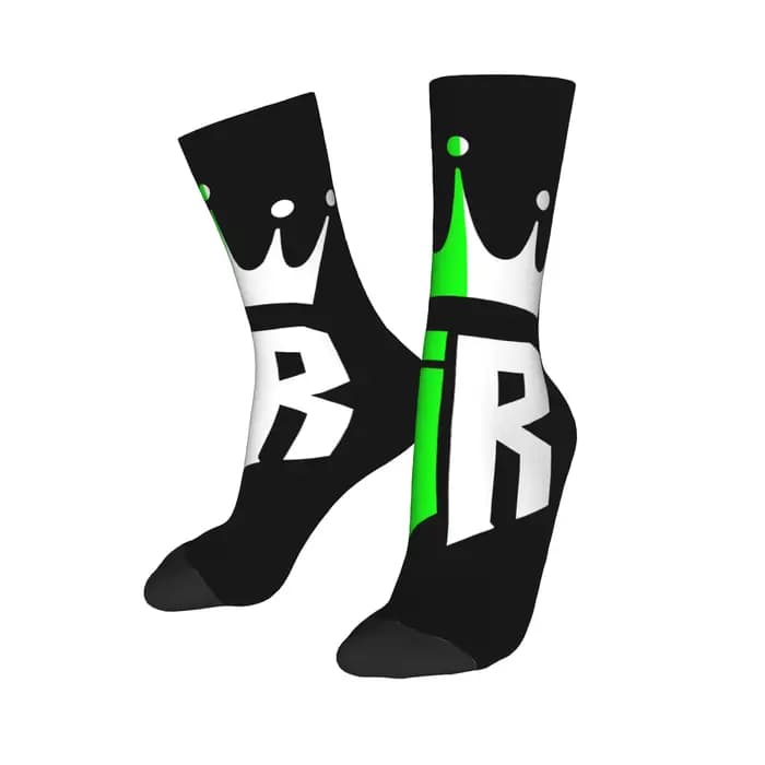 Rappeur j-jc Reyes chaussettes bas drôles printemps