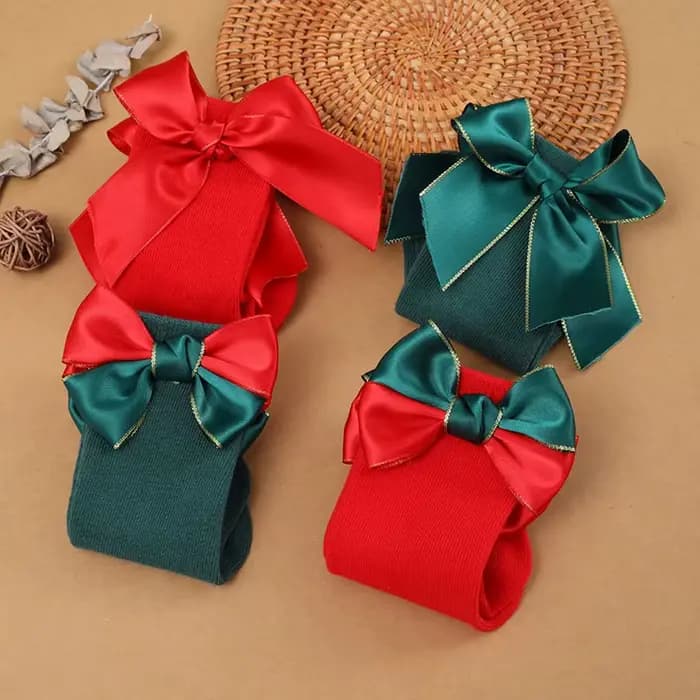 Chaussettes de Noël pour bébés filles et garçons de 0 à 3 ans