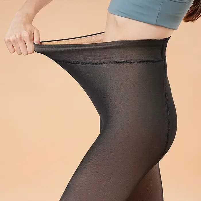 Collants thermiques épais bas femmes