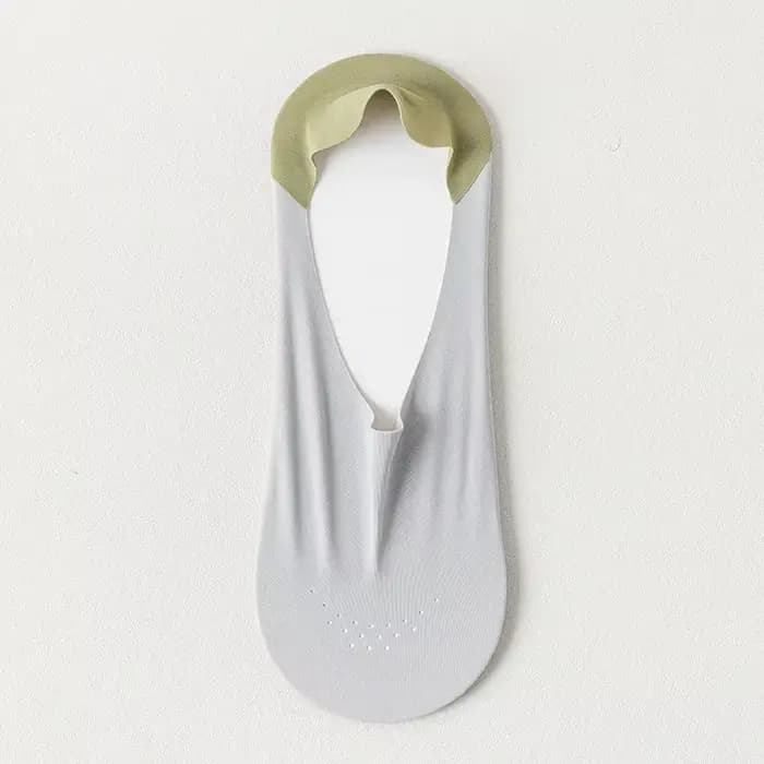 Chaussettes basses pour hommes, sans couture, fines, respirantes, invisibles, sans spectacle, couleu