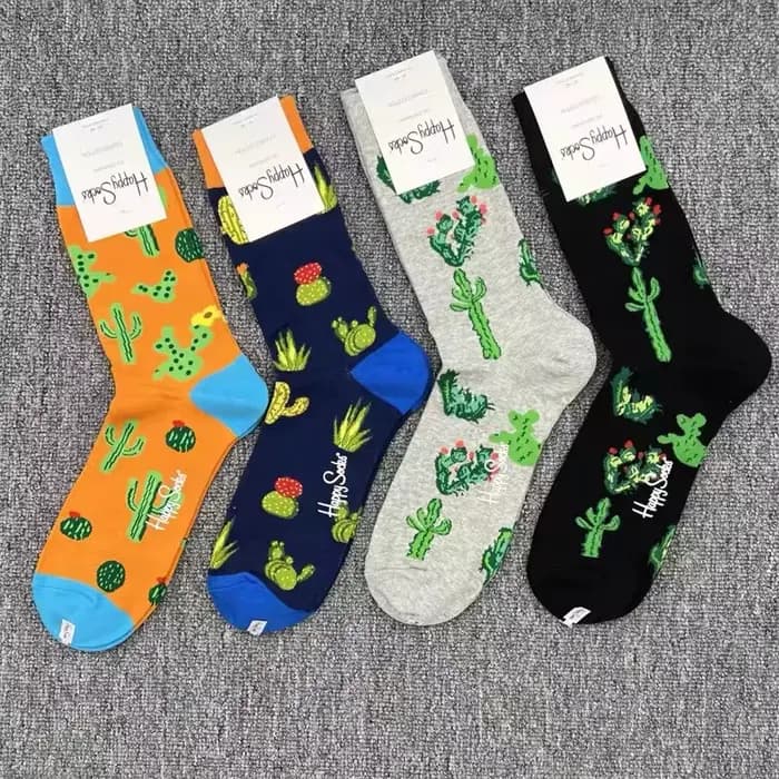 Happy Socks nouvelles chaussettes mi-tube pour hommes