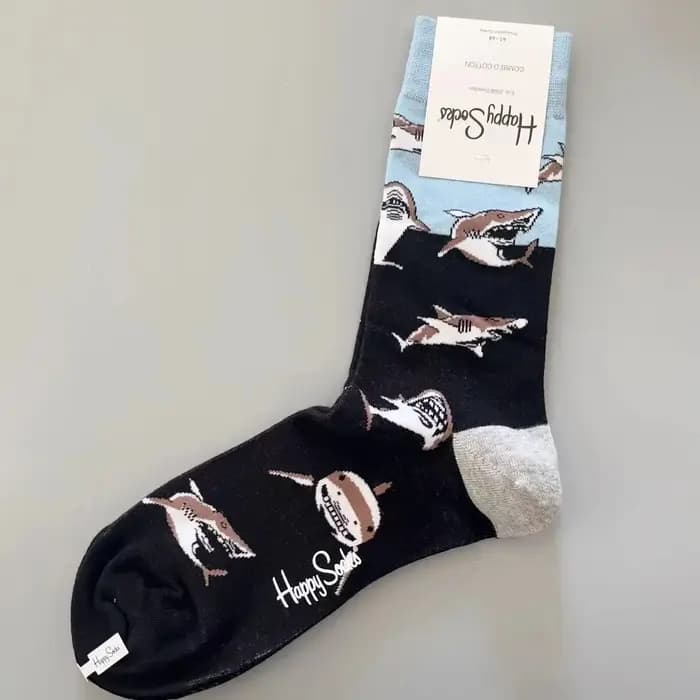 Happy Socks nouvelles chaussettes mi-tube pour hommes