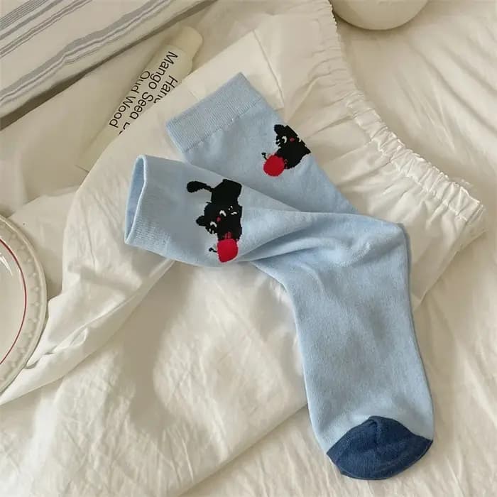 Chaussettes pour femmes mignon nouvelles nouveautés mode coton respirant