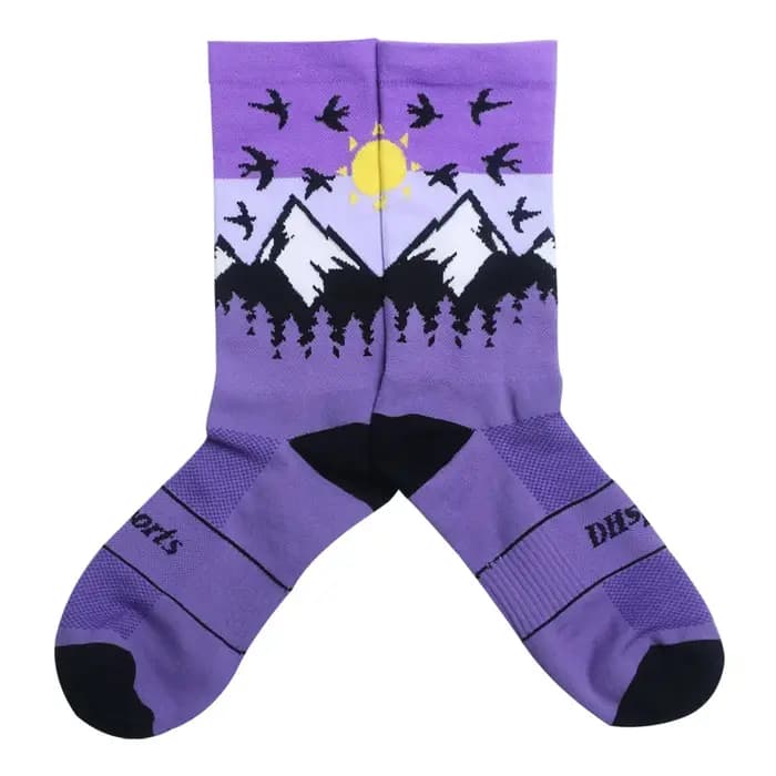 Chaussettes de sport respirantes à compression pour hommes et femmes