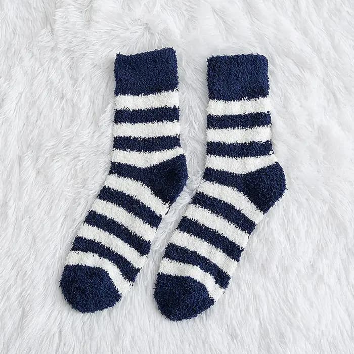 Chaussettes pour hommes japonais Harajuku rayure Simple Verstaile