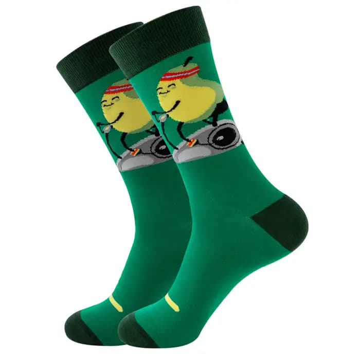 Chaussettes colorées pour hommes, Harajuku, symbole drôle et heureux, échecs International, formule