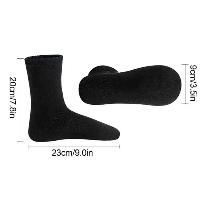 Chaussettes chauffantes d'hiver chauffe-pieds à chauffage rapide