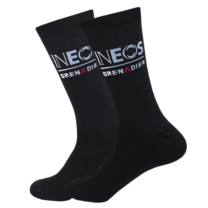 Chaussettes de cyclisme TREKKING blanches antidérapantes