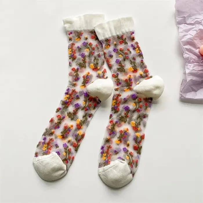 Chaussettes fines pour femmes