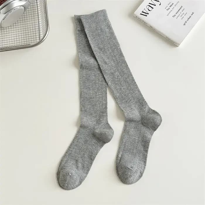 1-8 paires femmes été plaine décontracté coton longues chaussettes femme respirant maille creuse conception mince mode doux Style empilé chaussettes
