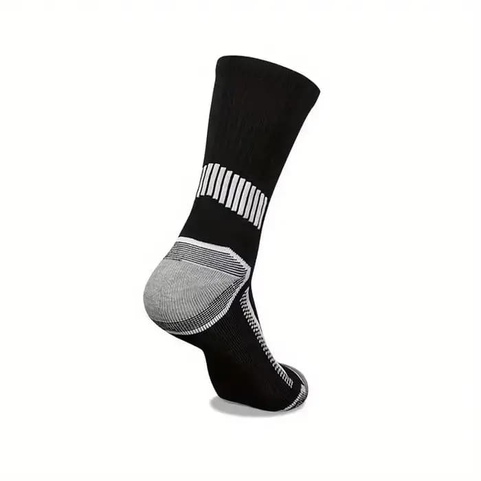 12 paires de chaussettes de sport pour hommes, absorbant la sueur, confortables et respirantes, adaptées à l'entraînement au basket-ball et à la course en plein air