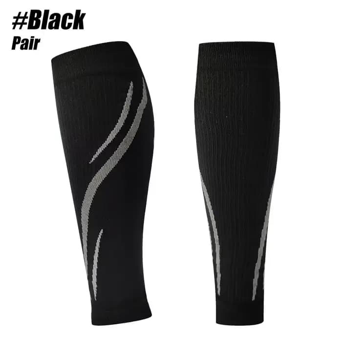 Manchons de compression pour mollets pour hommes et femmes (20-30 mmHg), chaussettes de compression