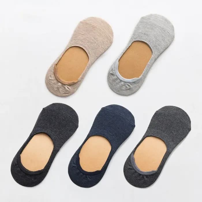 5 paires de chaussettes basses en coton pour femmes