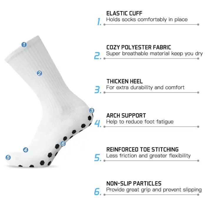 Chaussettes de football coordonnantes pour sports d'équipe