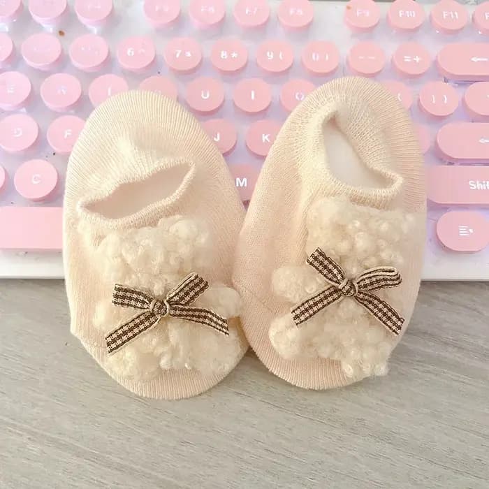 Chaussettes Courtes en Coton Doux et Respirant pour Nouveau-né Garçon et Fille