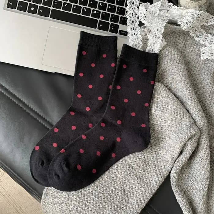 Chaussettes vintage Harajuku pour femmes