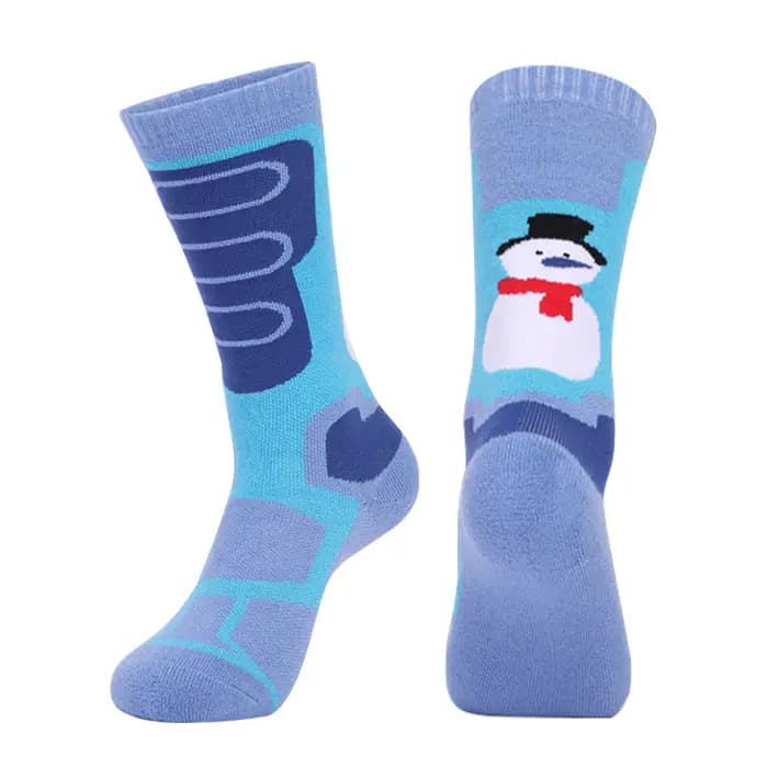 Chaussettes de ski thermiques chaudes pour enfants