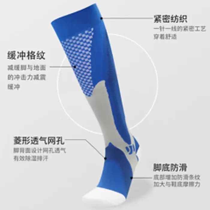Fanceey chaussettes de Compression de Sport médical hommes et femmes