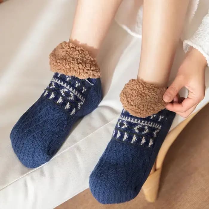 Chaussettes de sol chaudes pour hommes et femmes