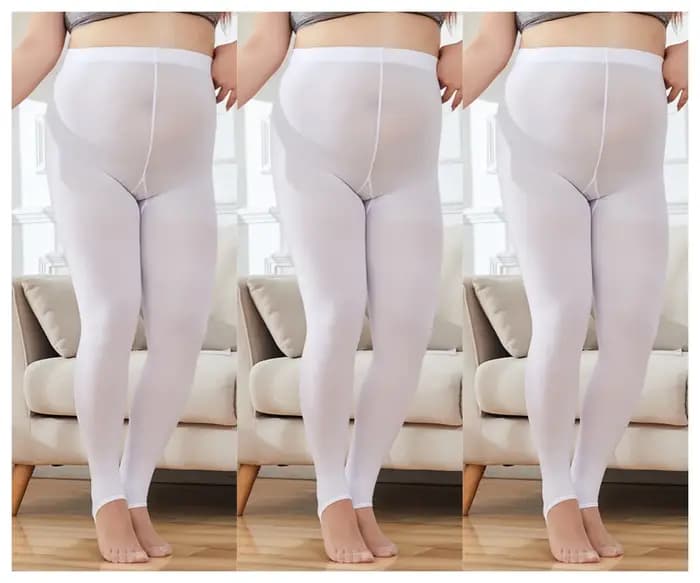 Nouvelles collants de danse blanches pour femme