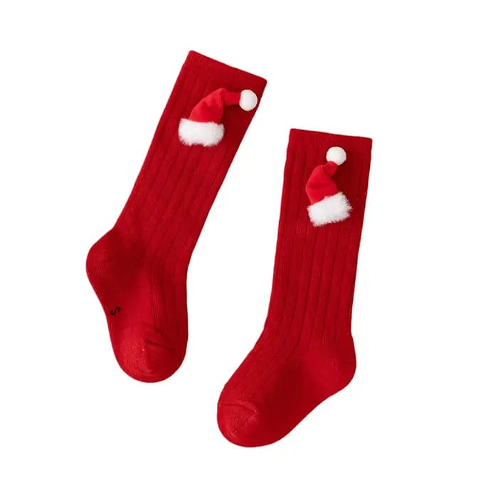 Chaussettes mi-mollet pour nouveau-né garçon et fille