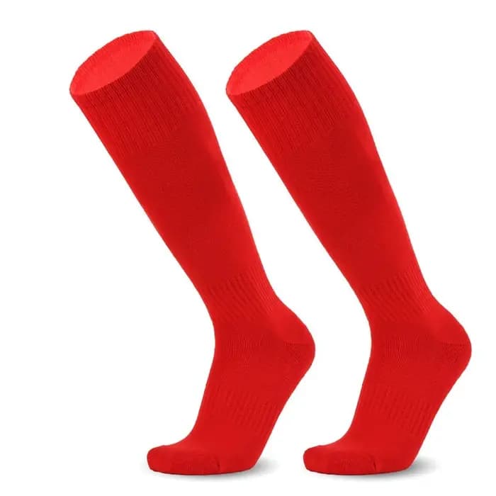 Loogdeel 1 paire enfants chaussettes de Football garçons chaussettes de Football filles genou chaussettes hautes Baseball Softball sport enfants jeunes hommes femmes