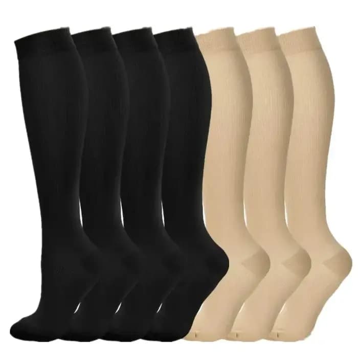 3/6/7 chaussettes à Double Compression pour hommes femmes médical varices diabète