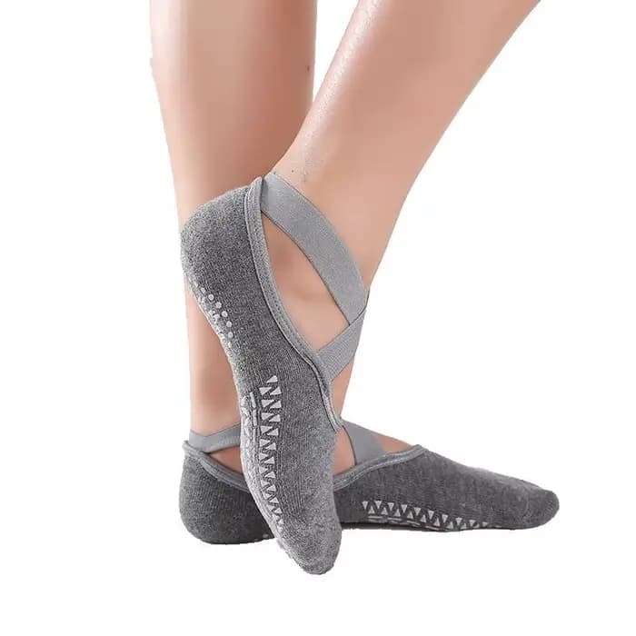 Bandage Yoga Pilates chaussettes pour femmes Ballet danse coton