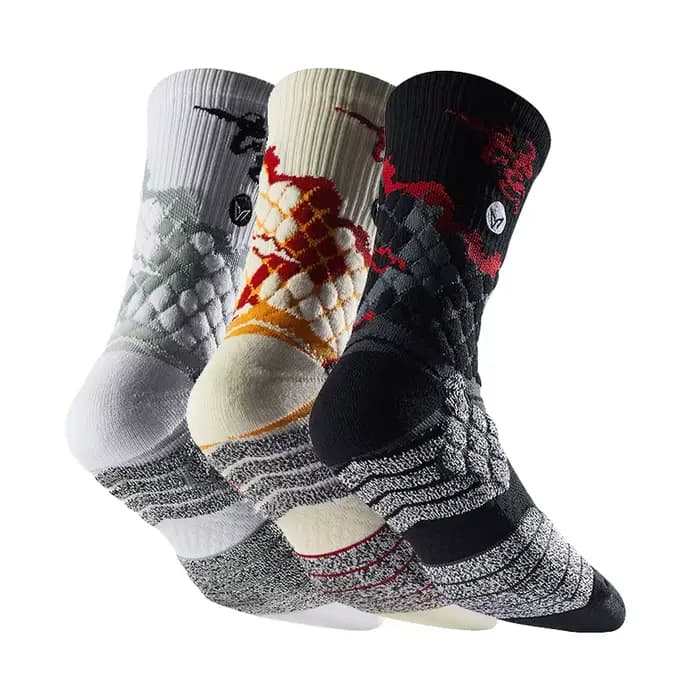 Chaussettes de sport professionnelles avec coussin de cheville