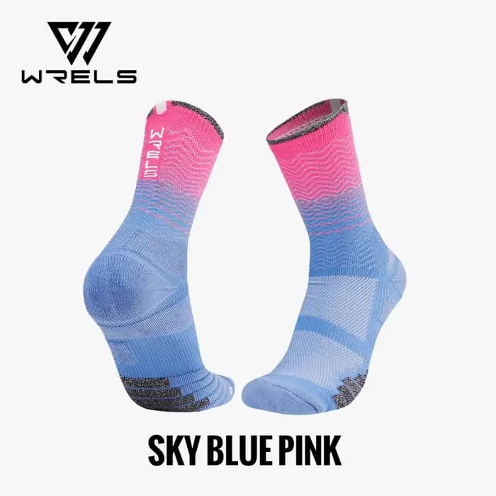 WRELS chaussettes coussin athlétique évacuant l'humidité chaussettes de sport épais serviette bas ab