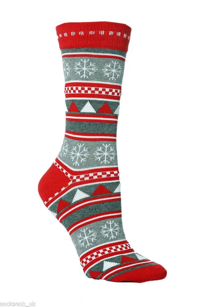 1 paire de chaussettes de noël en forme d'élan pour femmes et hommes