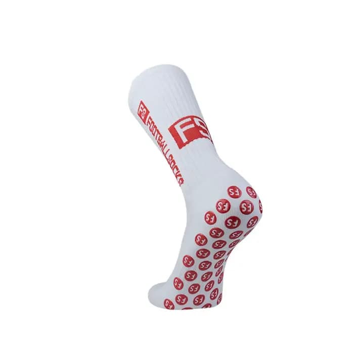 Chaussettes de compression coordonnantes avec coussin en caoutchouc pour hommes et femmes, football,