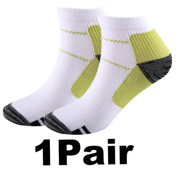 1/2/3 paires Brothock chaussettes de Compression pour Fascia plantaire déodorant absorbant la sueur respirant sport