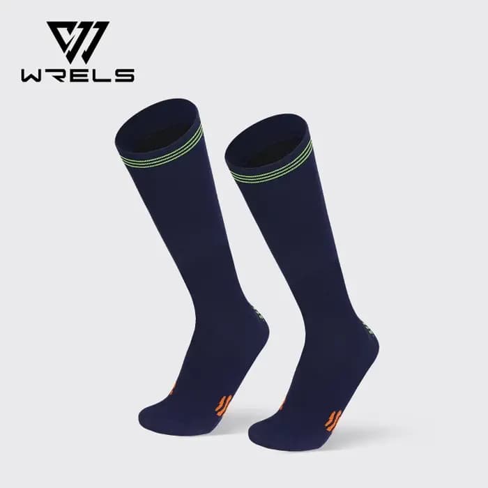 WRELS Sport chaussettes de cyclisme absorbant les chocs anti-dérapant varices