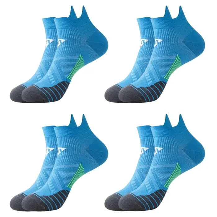 4 paires/lot femme hommes chaussettes Compression respirant basket-ball sport cyclisme course serviette
