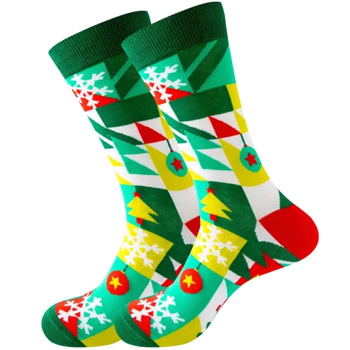 Chaussettes de noël à la mode