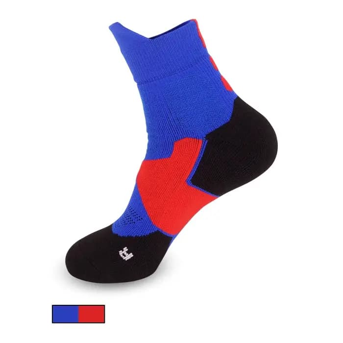 Chaussette de sport respirante à compression pour basket-ball