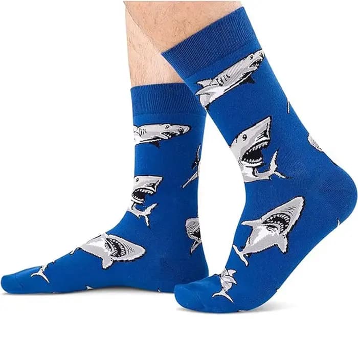Chaussettes pour hommes drôle grande taille Alien délicieux nourriture impression collations colorées Burger Pizza heureux Harajuku Skate coton Sokken