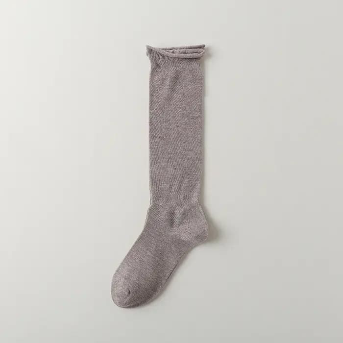 Chaussettes à manchette en laine Ultra fine haut de gamme pour femmes