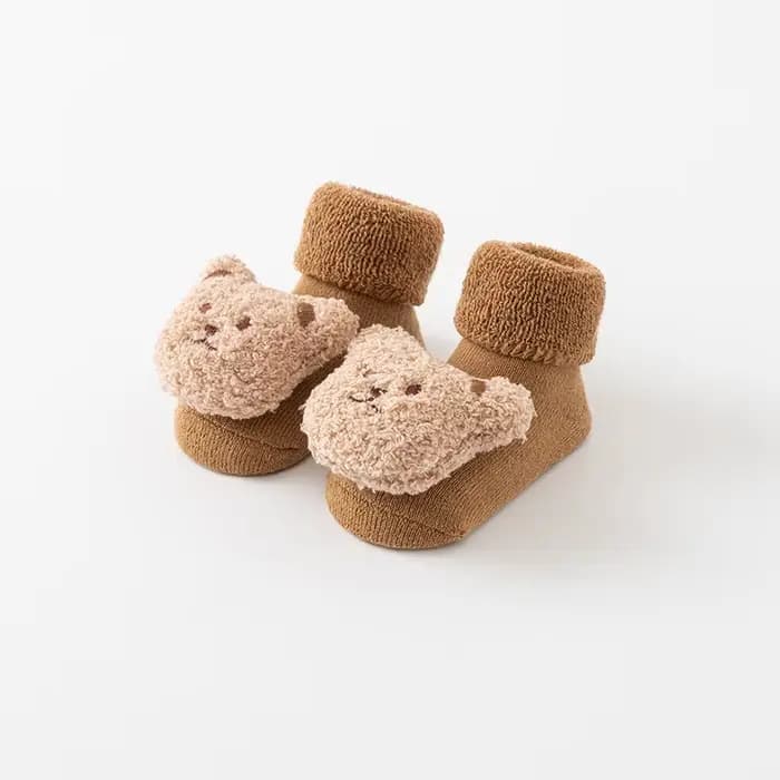 Chaussettes coordonnantes en coton doux pour bébé, chaussettes épaisses pour enfants, nouveau-né, to