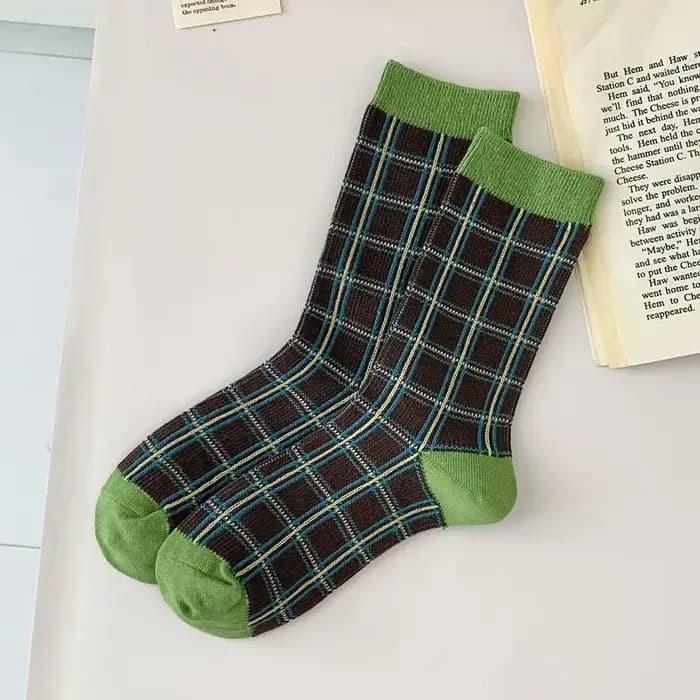 Chaussettes artificiel astiques en Coton pour Femme