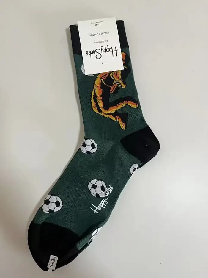 Cotton Happy Socks Chaussette classique pour homme Taille 10 - 13 Doux