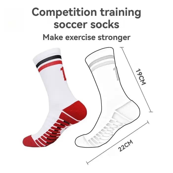Chaussettes de football coordonnantes spéciales pour hommes