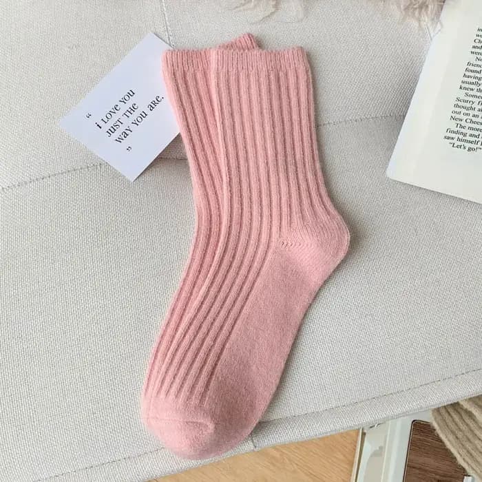 Chaussettes en laine de cachemire plus épaisses pour femmes