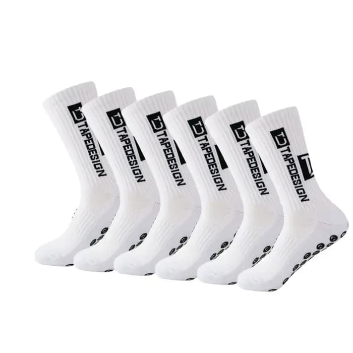Nouveaux hommes anti-dérapant chaussettes de Football de haute qualité doux respirant épaissi