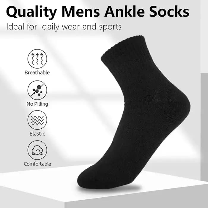 Chaussettes mi-mollet pour hommes 10/5/3/1