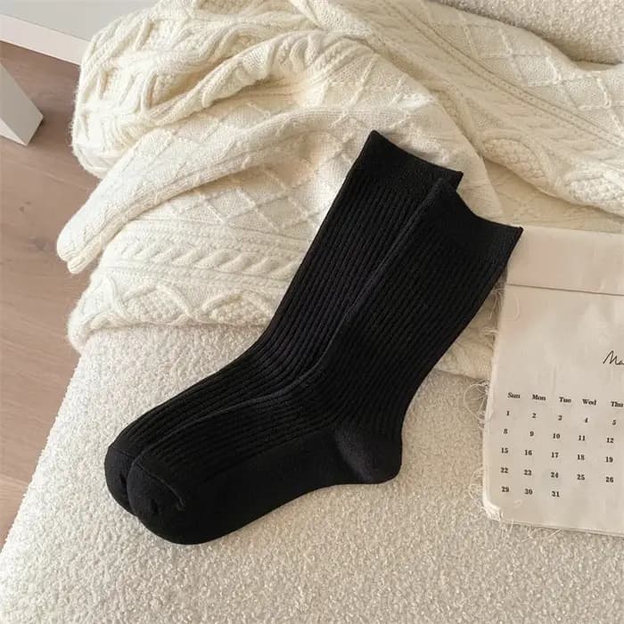 Chaussettes en cachemire nouveau Style automne/hiver-chaussettes rétro