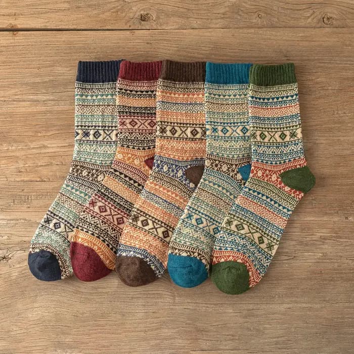 5 paires/lot nouveau Witner hommes chaussettes femmes amant